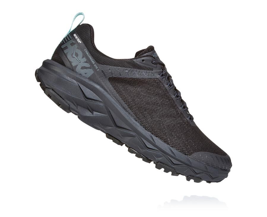 Hoka One One Challenger Atr 5 Gore-Tex Trailskor Dam - Svarta - JIKVF-7516